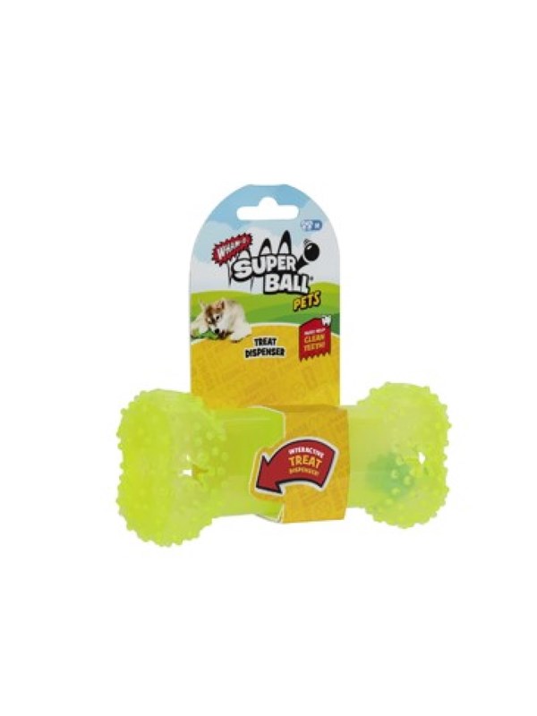 Wham-O Pets Wham-O Treat Dispenser - Godbidslegetøj med Superbold - M