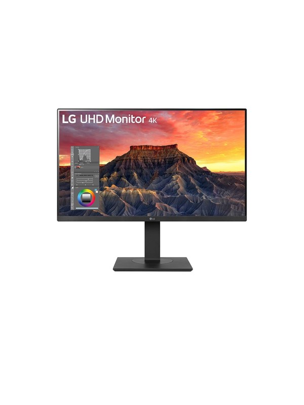 27" LG UltraFine 27BQ65UB-B - 3840x2160 (4K) - 60Hz - IPS - 90W USB-C - KVM switch billede