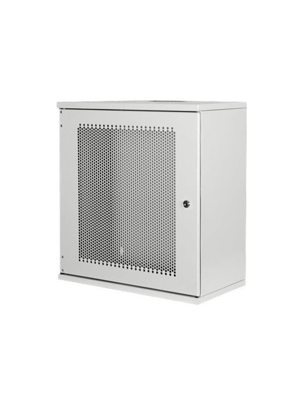 DIGITUS DN-19-12U-S-PD vægmonteret rackskab 12U - 54 × 40 cm, grå