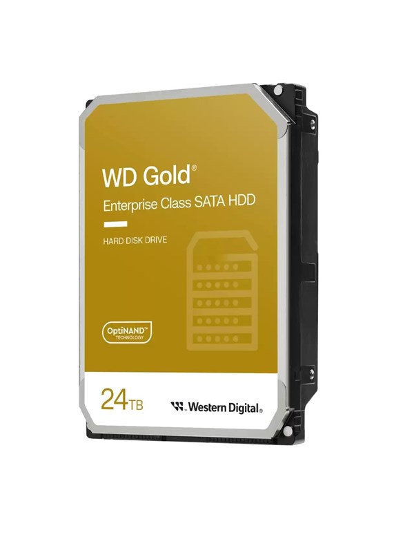 WD Gold - 24TB - Harddisk - WD241KRYZ - SATA-600 - 3.5"
