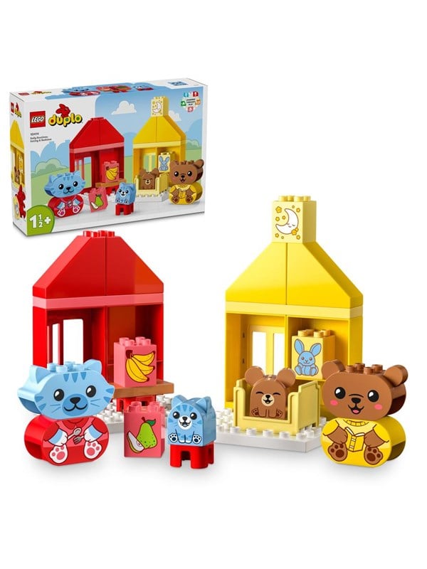 LEGO DUPLO 10414 Dagligdagens rutiner: Spisetid og sengetid billede