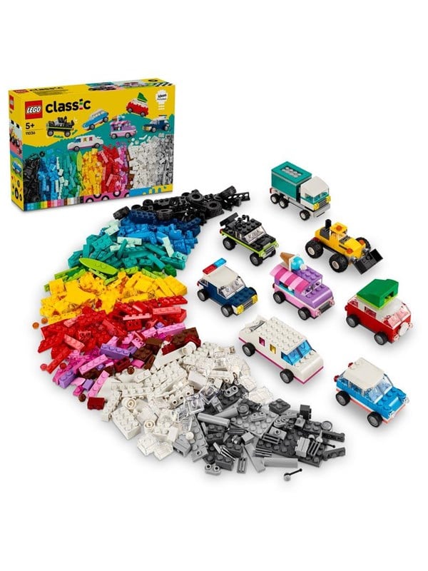 LEGO ® Classic - Kreative Køretøjer 11036 - 900 Dele