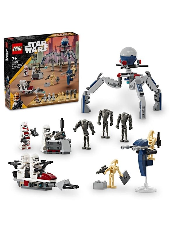 LEGO Star Wars 75372 Battle Pack med klonsoldater og kampdroider billede