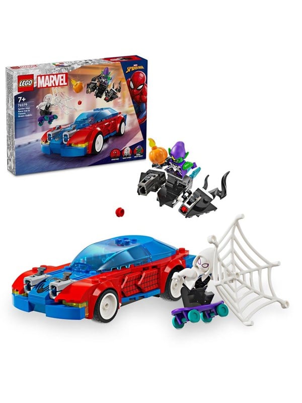 LEGO Super Heroes 76279 Spider-Mans racerbil og Venom Green Goblin