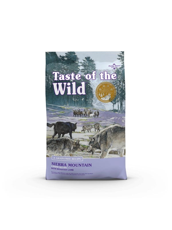 Taste of the Wild Sierra Mountain Canine Formula With Roasted Lamb Grain-Free 2kg