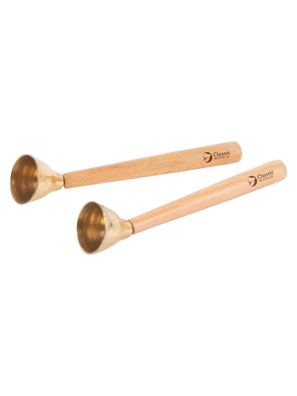 Classic World Wooden Handbell 2pcs.
