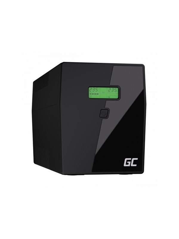 Green Cell PowerProof UPS09 - 2000VA/1400W | Line-Interactive | Pure Sine Wave | 24V 2x9Ah