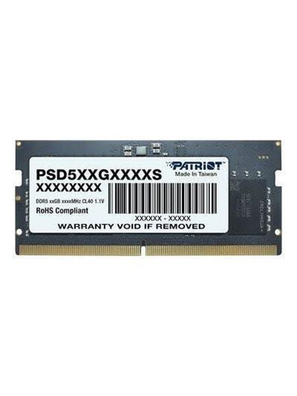 Patriot Signature Line SODIMM DDR5-5600 - 16GB - CL46 - Single Channel (1 pcs) - Sort