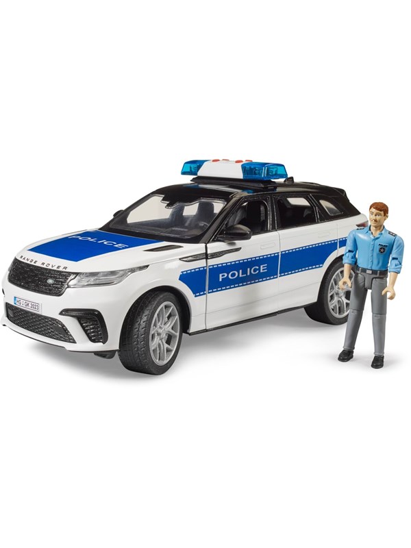 Bruder Range Rover Velar Police vehicle with policeman billede