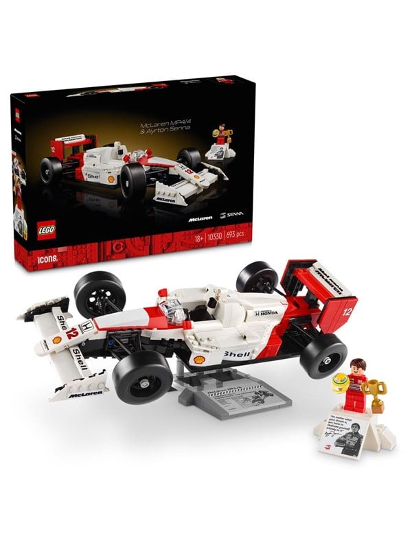LEGO Icons 10330 McLaren MP4/4 og Ayrton Senna billede