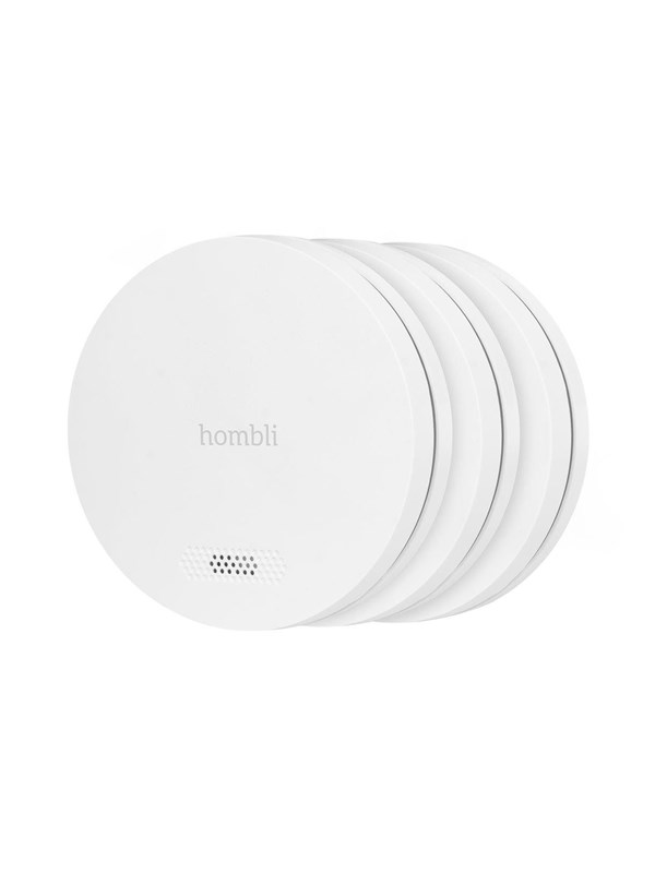 Hombli - Smart Smoke Detector Promo Pack 2+1, White