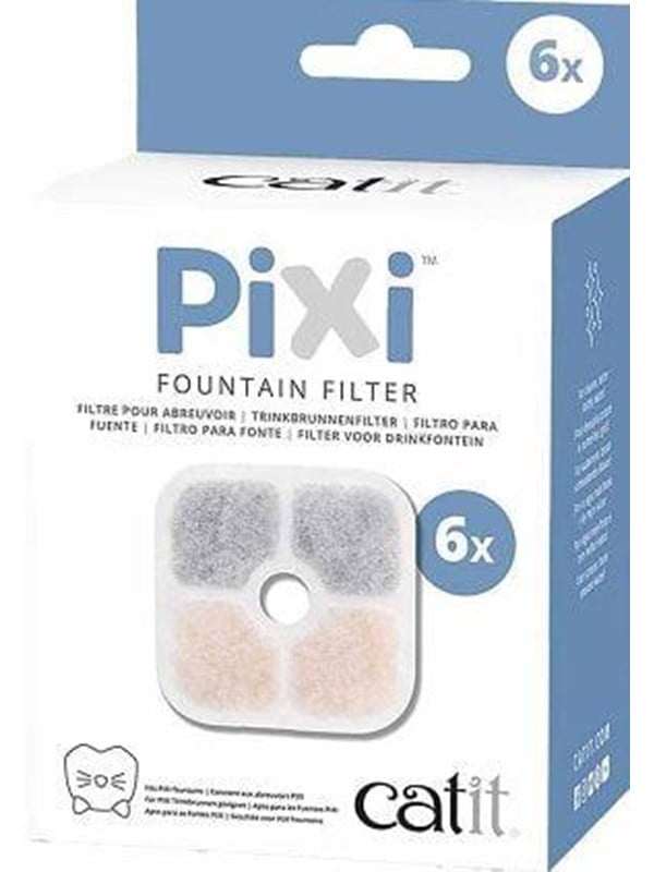 Catit - Coal Filter For Pixi 2.5L 6pcs - (785.0487)
