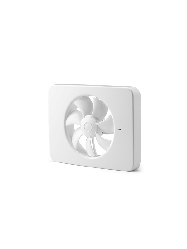 Fresh Ventilator Intellivent Celsius, Hvid, 152 mm, Vg, 31 mm, 202 mm, ABS Plast, IP 44, 5,5W, 21dB, 0-30mm, 90 - 240V, 134m/h, 22 dB, 240V, 132 m3/h