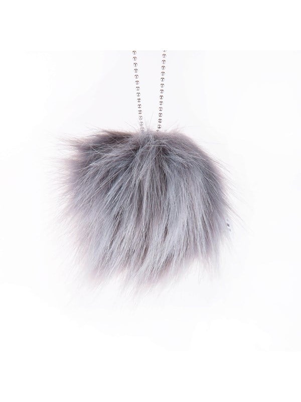 GEAR Personal alarm grey fluffy 120dB