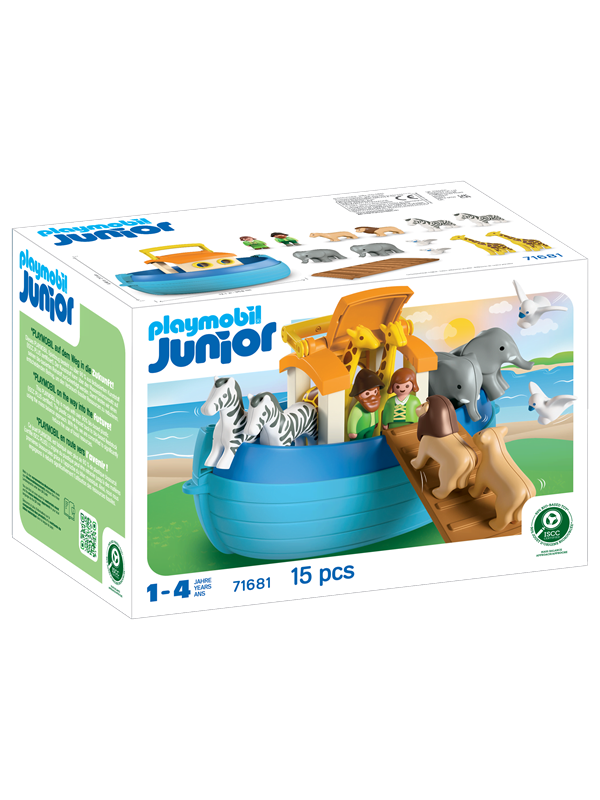 Playmobil Junior - Junior Mit egen Noahs Ark til at tage med