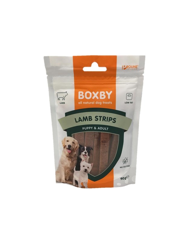 BOXBY Lamme Strips 90g. No gluten