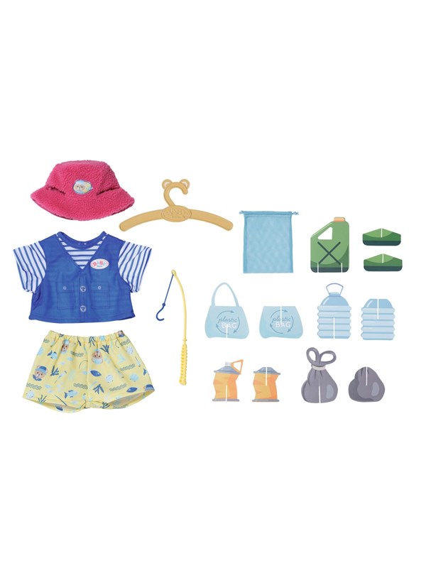 Baby Born Bamse Fiskeoutfit billede