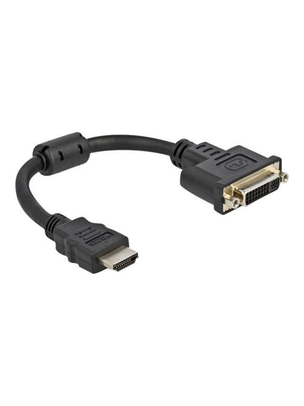 DeLOCK adapter - HDMI / DVI - 20 cm