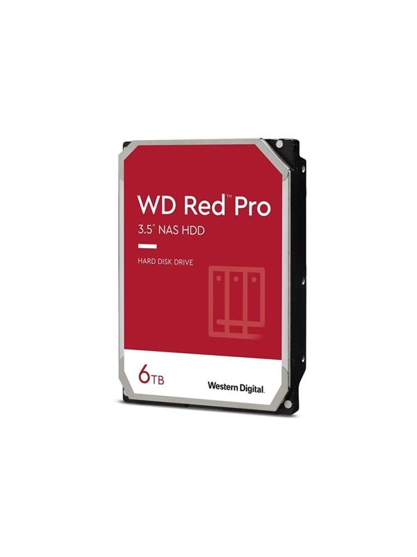WD Red Pro - 6TB - Harddisk - 6005FFBX - SATA-600 - 3.5" - 6TB - Harddisk - WD6005FFBX - SATA-600 - 3.5"