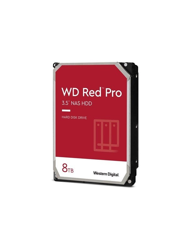 WD Red Pro - 8TB - Harddisk - 8005FFBX - SATA-600 - 3.5" - 8TB - Harddisk - WD8005FFBX - SATA-600 - 3.5"