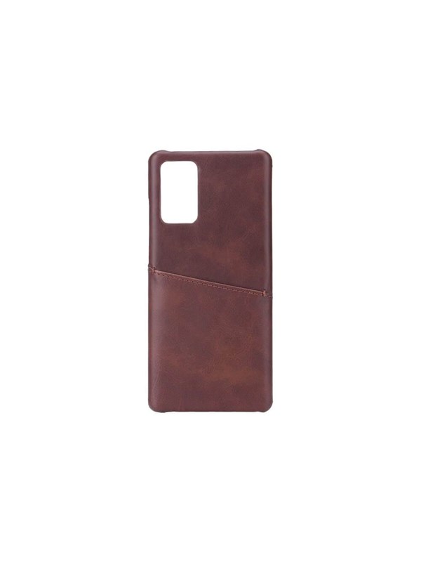 ONSALA Mobile Cover Brown with Cardpocket Samsung Note 20 5G