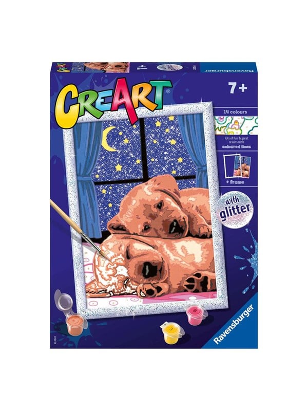 Ravensburger CreArt Painting by Numbers - Sleep tight!