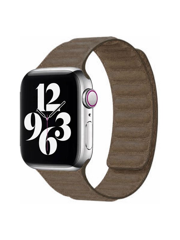 Lippa Apple Watch fintvævet rem 42/44/45/49 - Grå