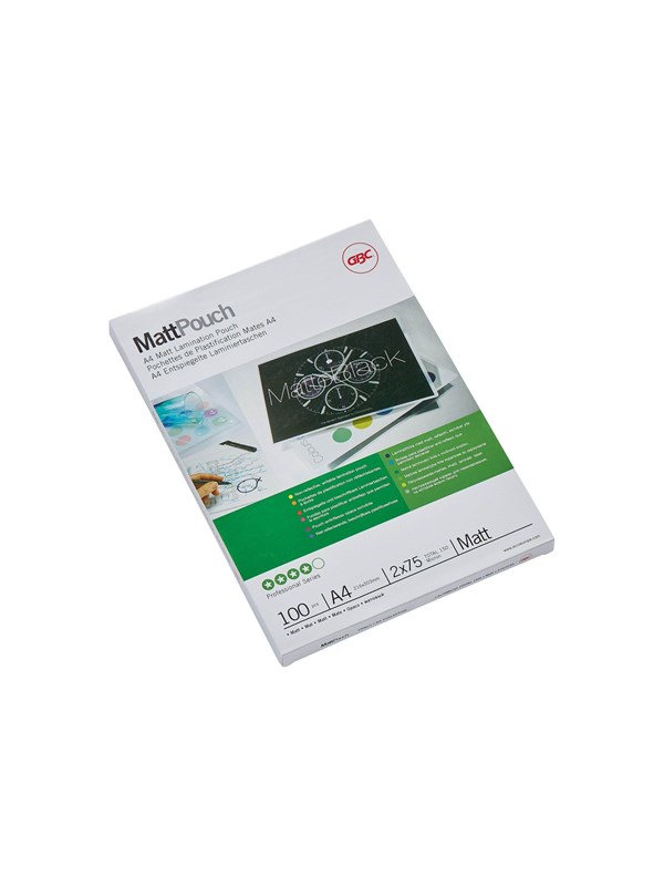 GBC - 100-pack - matte - 216 x 303 mm - lamination pouches