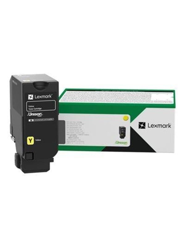 Lexmark Lexmark Tonerkassette Return Gul, høj kapacitet 71C2HY0 Modsvarer: N/A