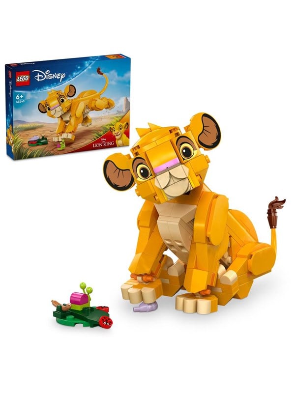 LEGO ® Disney - Simba Som Unge - Løvernes Konge 43243 - 222 Dele