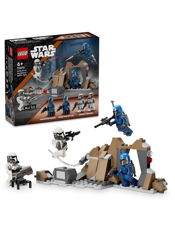 LEGO Star Wars 75373 Battle Pack med bagholdet på Mandalore™ billede