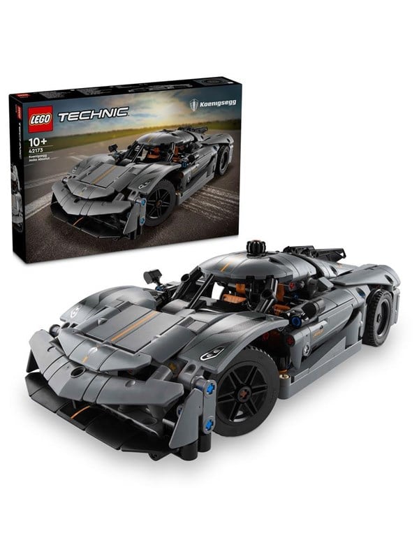 LEGO Technic 42173 Koenigsegg Jesko Absolut-hyperbil - grå LEGO Technic 42173 Koenigsegg Jesko Absolut-hyperbil - grå