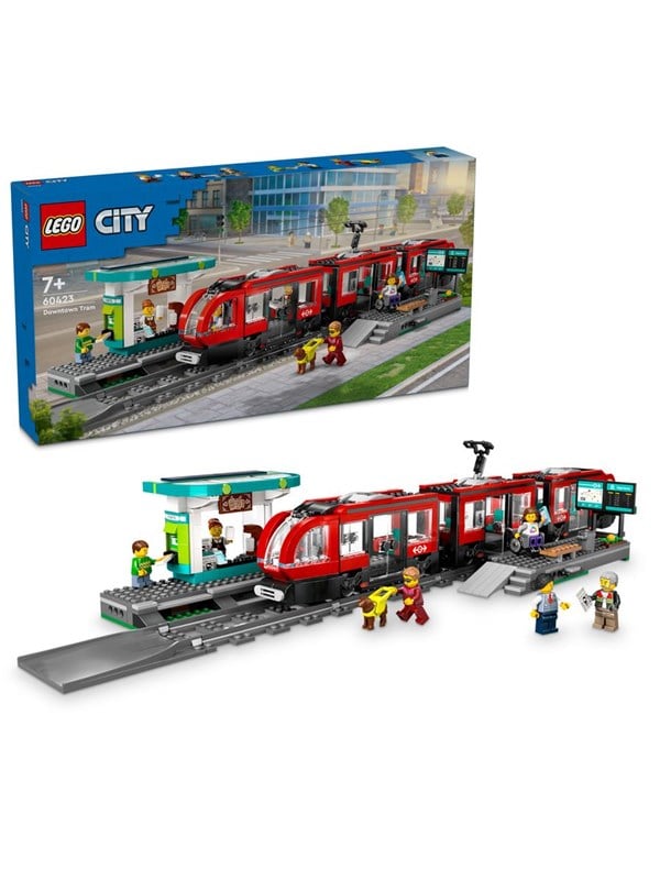 LEGO City 60423 Letbane og station LEGO City 60423 Letbane og station