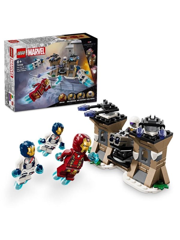 LEGO Super Heroes 76288 Iron Man og Iron Legion mod Hydra-soldat