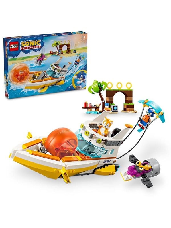LEGO ® Sonic The Hedgehog - Tails' Actionbåd 76997 - 393 Dele
