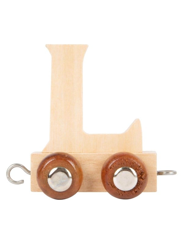 Small Foot - Wooden Letter Train - L - 12 pieces
