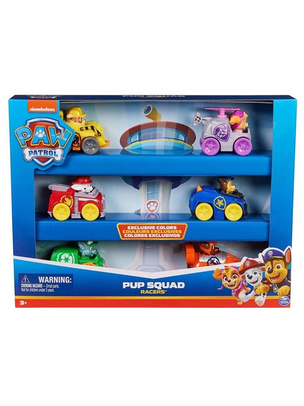 Paw Patrol Pup Squad Racer 6 Gavesæt