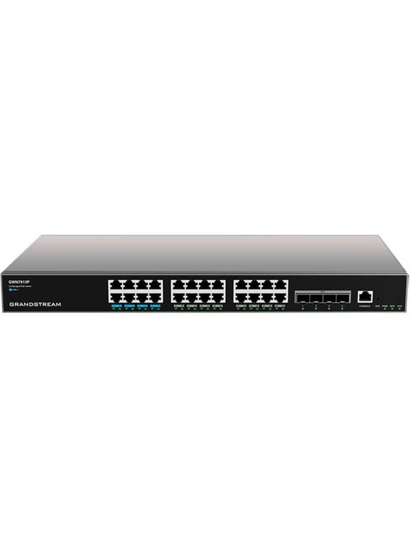 Grandstream GWN7813P - switch - enterprise managed - 24 ports - Managed - rack-mountable