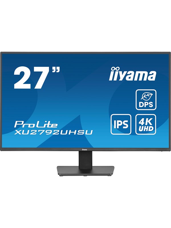 iiyama ProLite XU2792UHSU-B6 27" IPS 3840 x 2160 (4K) HDMI DisplayPort USB-C 60Hz