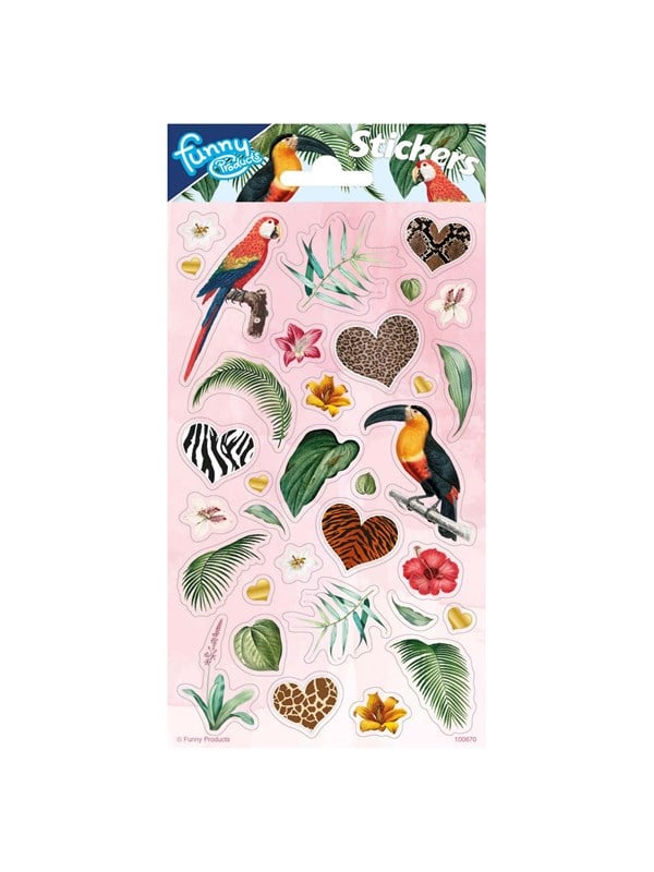 Totum Jungle sticker sheet