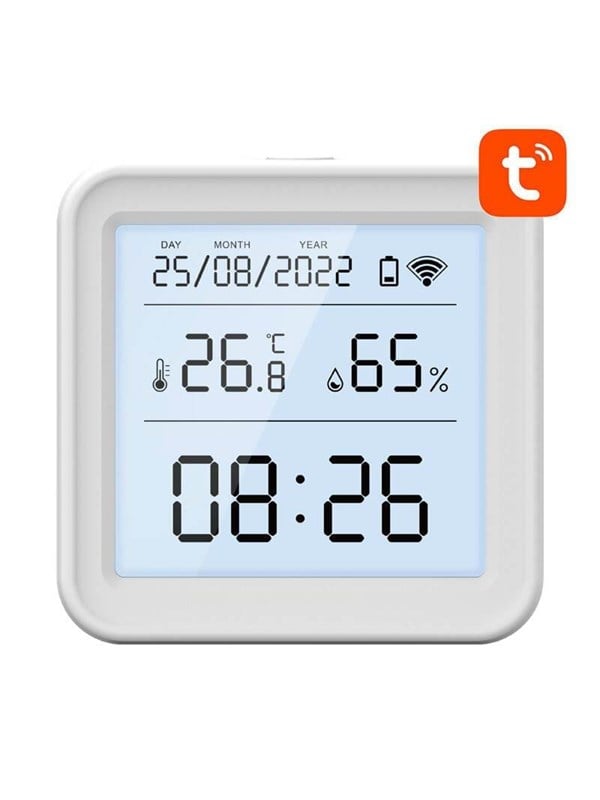 Inteligentny czujnik temperatury i wilgotnosci Wi-Fi Gosund S6 (ekran LCD, podswietlenie)