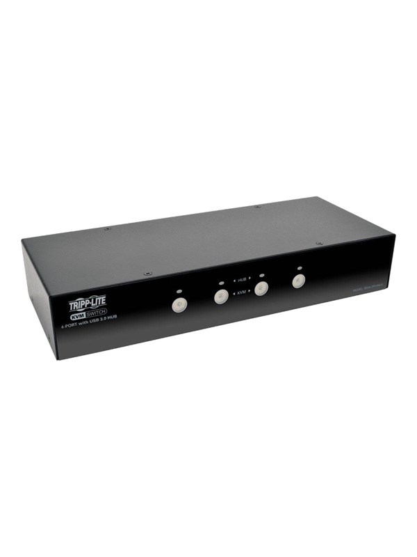 Eaton series 4-Port DisplayPort KVM Switch w/Audio Cables and USB 3.0 SuperSpeed Hub