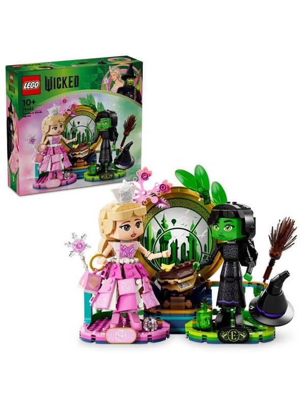 LEGO Wicked 75682 Figurer af Elphaba og Glinda billede