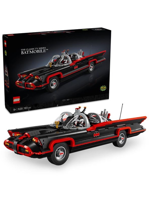 LEGO Super Heroes 76328 Batman™: Batmobile™ fra den klassiske tv-serie LEGO Super Heroes 76328 Batman™: Batmobile™ fra den klassiske tv-serie