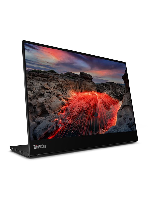 14" Lenovo ThinkVision M14t Gen 2 - 2240x1400 - 60Hz - IPS - 65W USB-C billede