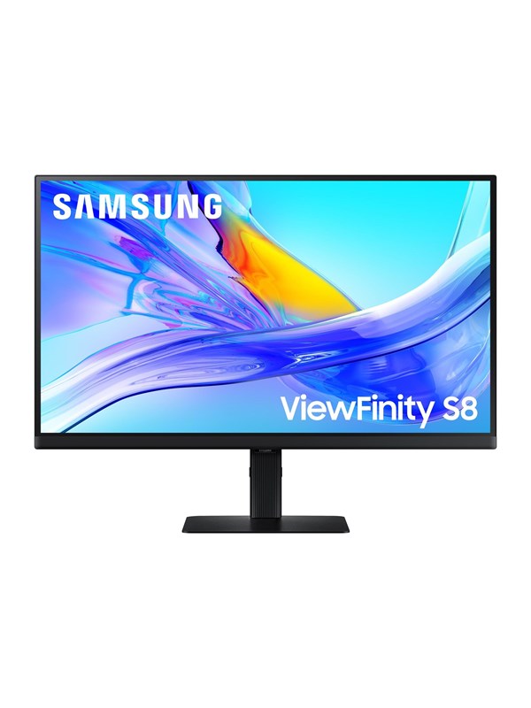 27" Samsung ViewFinity S8 S27D800UAU - 3840x2160 (4K) - 60Hz - IPS - 90W USB-C - KVM switch billede