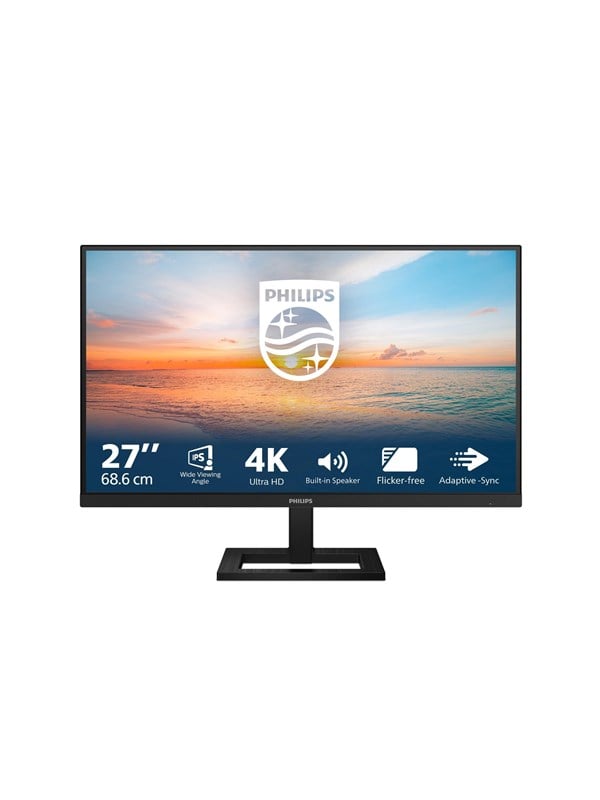 27" Philips 27E1N1800AE - 3840x2160 (4K) - 60Hz - IPS billede