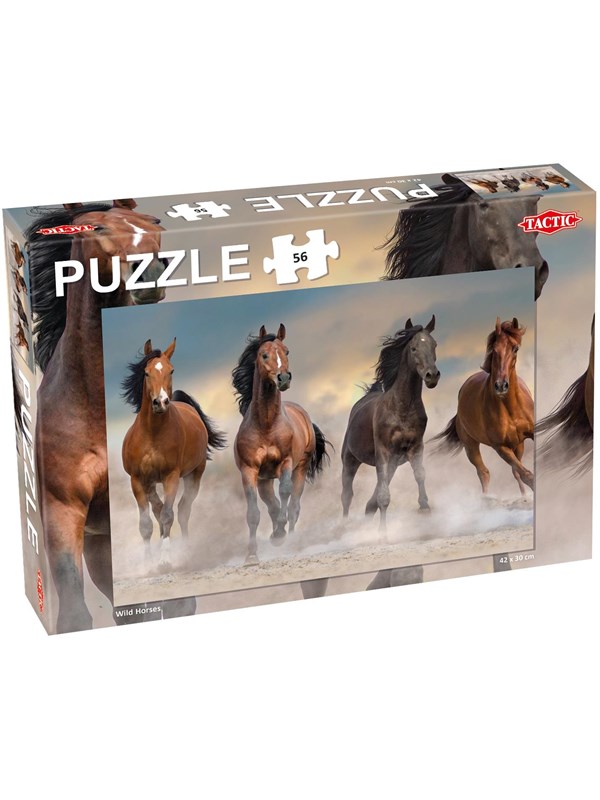 Tactic Wild Horses 56 pcs puzzle