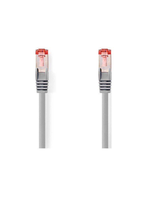 Nedis - Kat 6 kabel | RJ45 Han | RJ45 Han | S/FTP | 10.0 m | Runde | LSZH | Grøn | Label - CCGL85221GN100