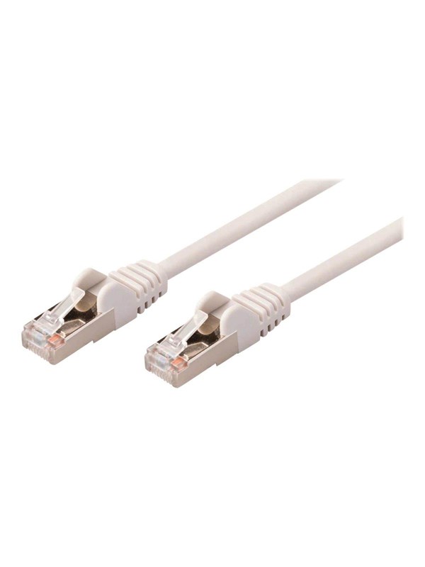 CAT5e netværkskabel | SF/UTP | RJ45 Han | RJ45 Han | 3.00 m | Runde | PVC | Grå | Plastikpose